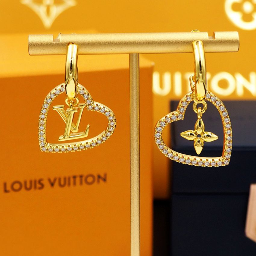 My LV Heart Earrings