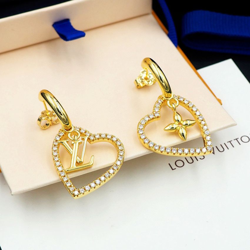 My LV Heart Earrings