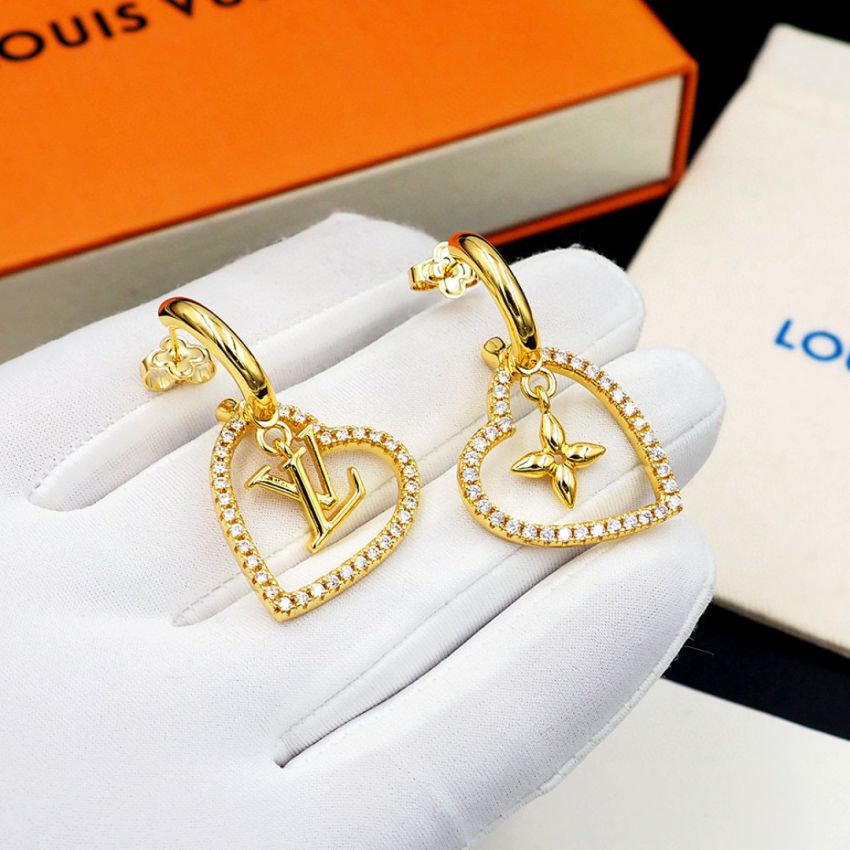 My LV Heart Earrings