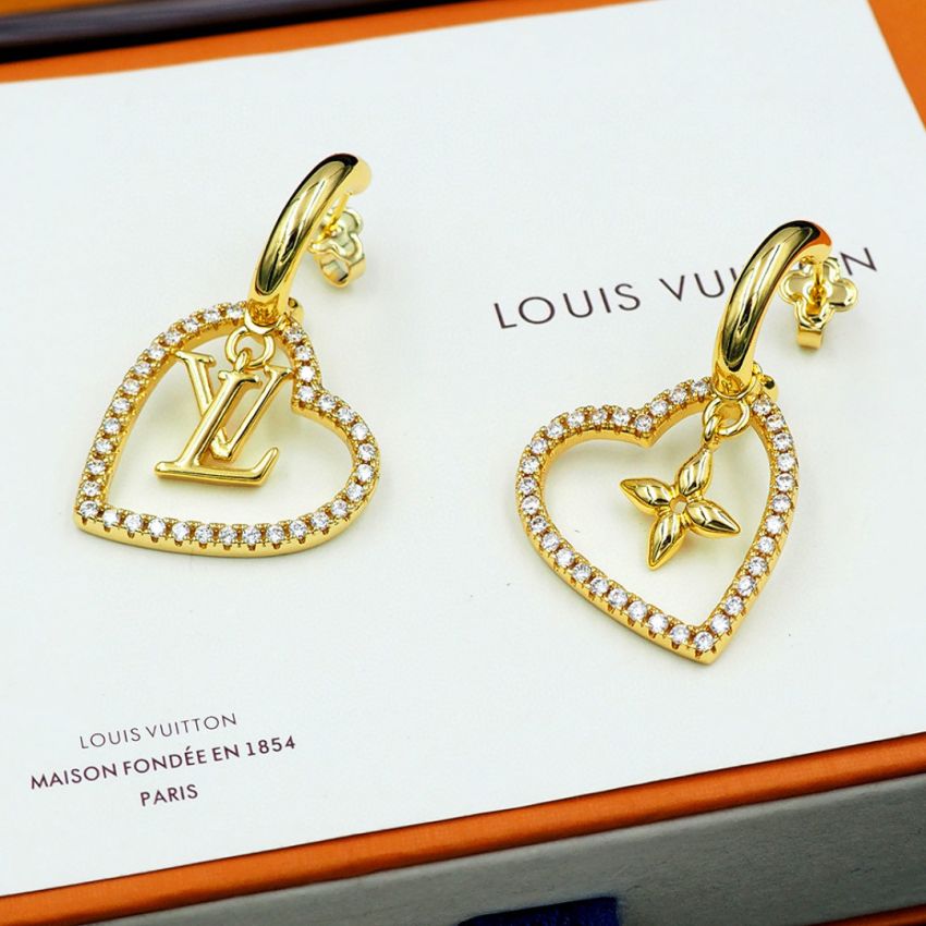 My LV Heart Earrings