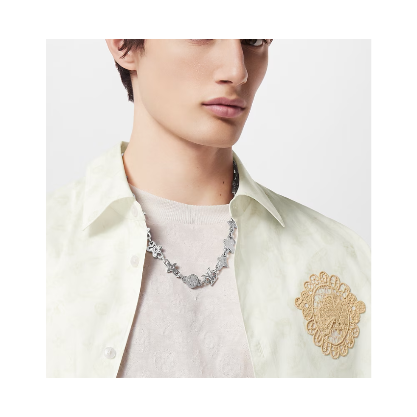 Monogram Craggy Necklace