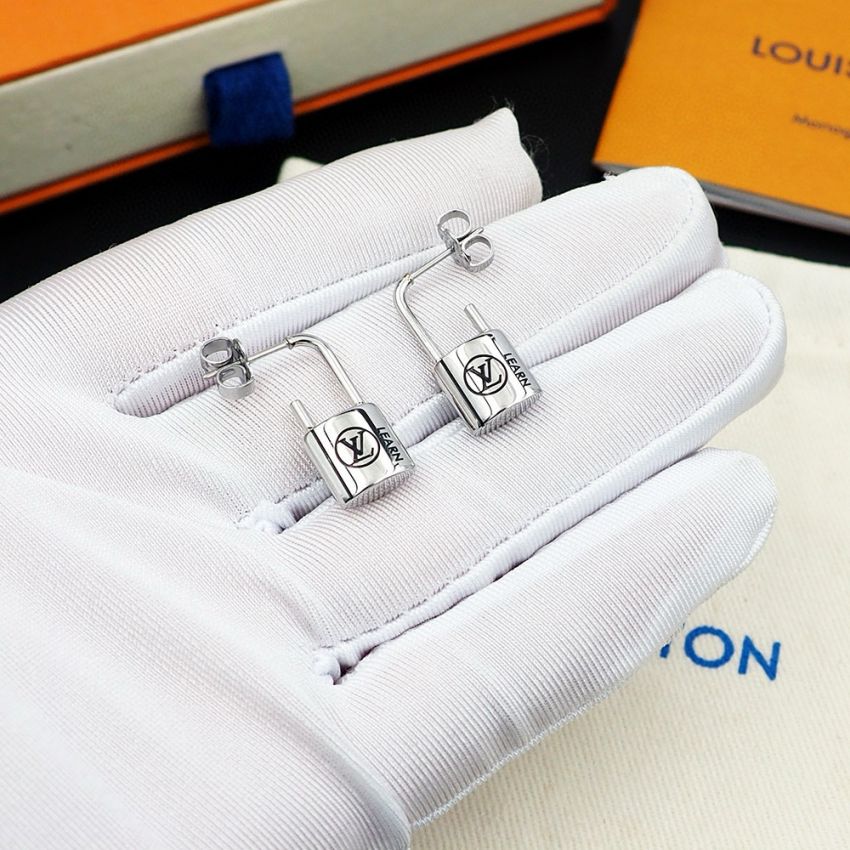 LV Locket Earrings