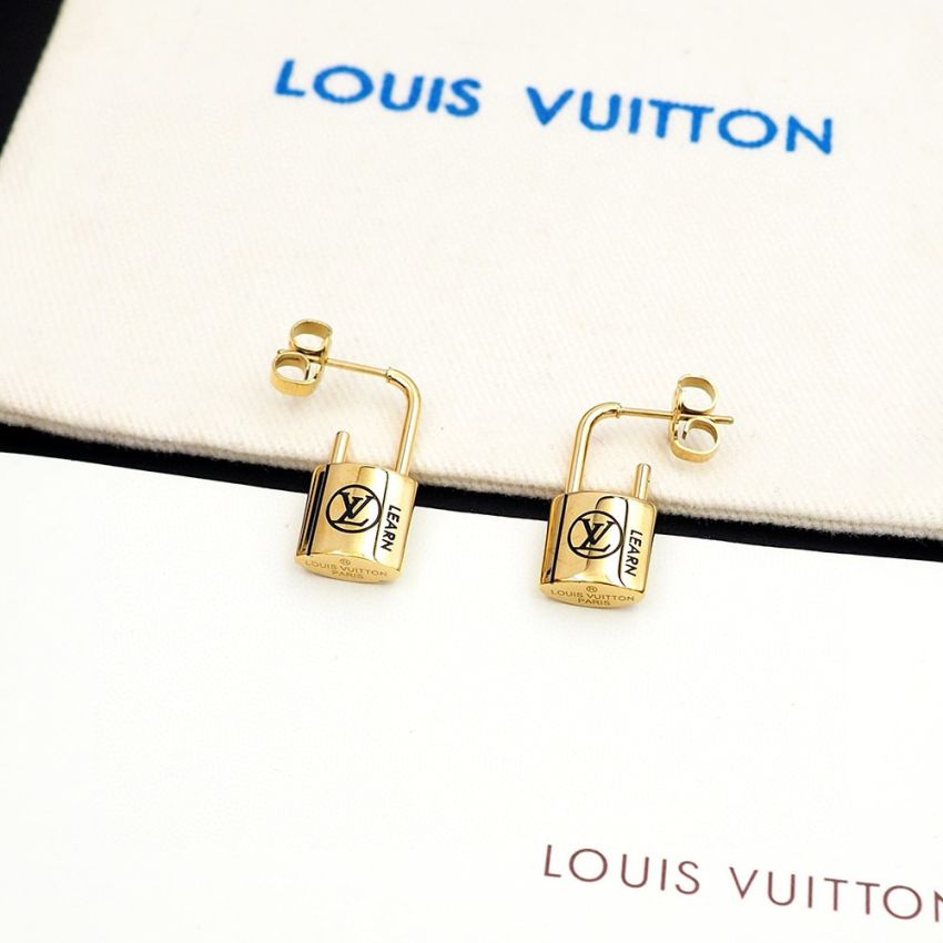 LV Locket Earrings