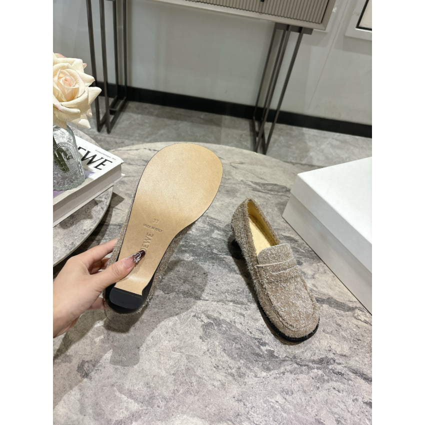 L0ew* Suede Loafers,  Size 35-41