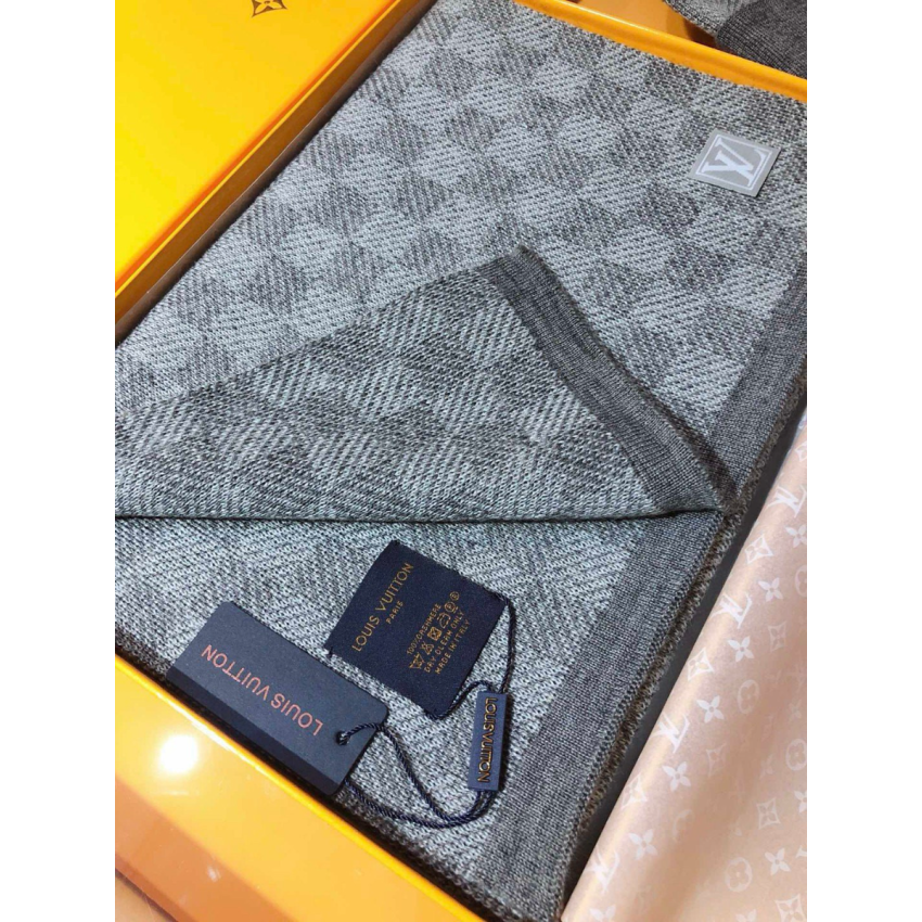 LV cashmere Scarf & Beanie