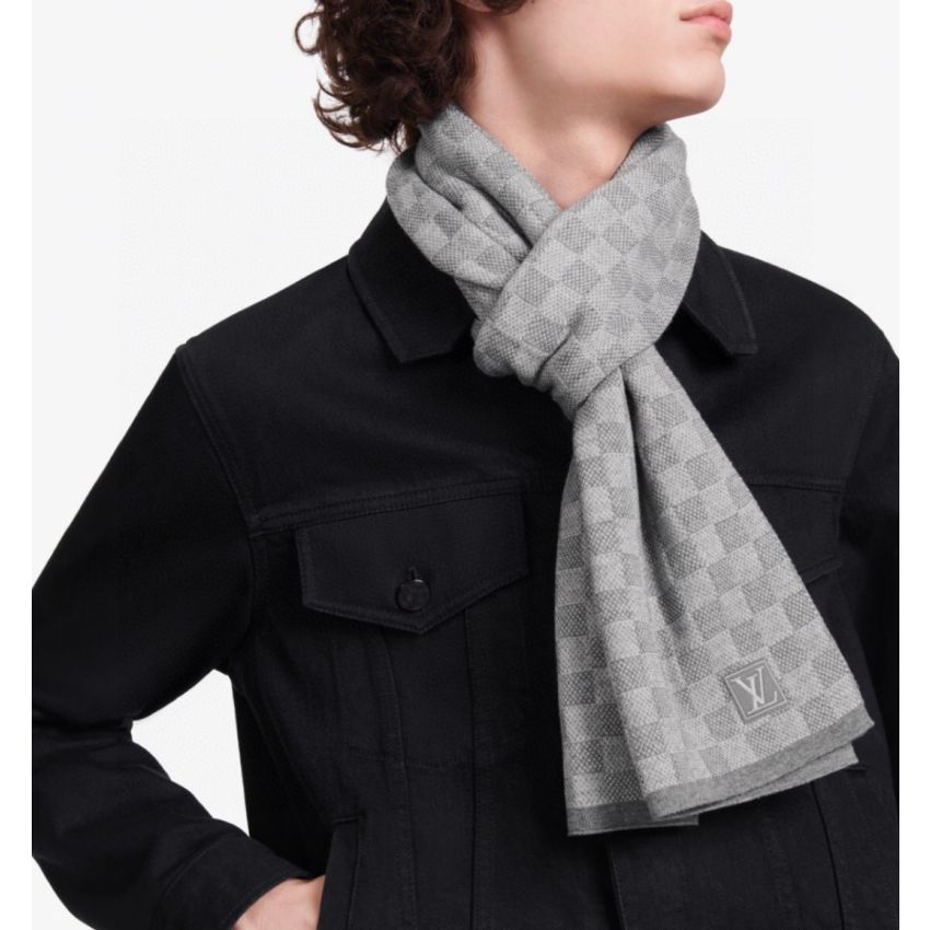 LV cashmere Scarf & Beanie