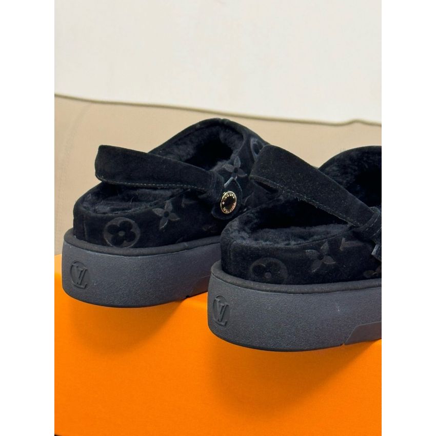 L0vis Vvtt0n Shearling Mules