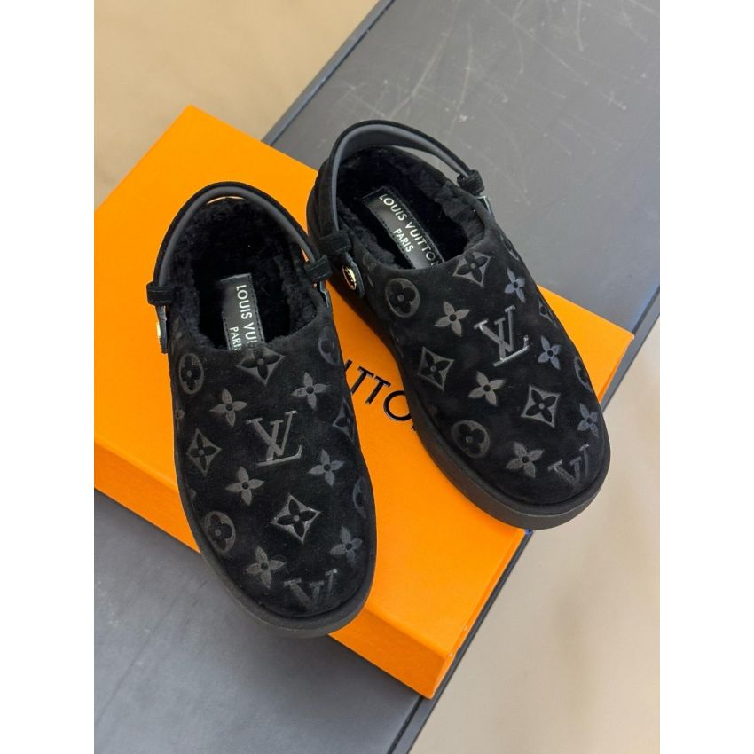 L0vis Vvtt0n Shearling Mules