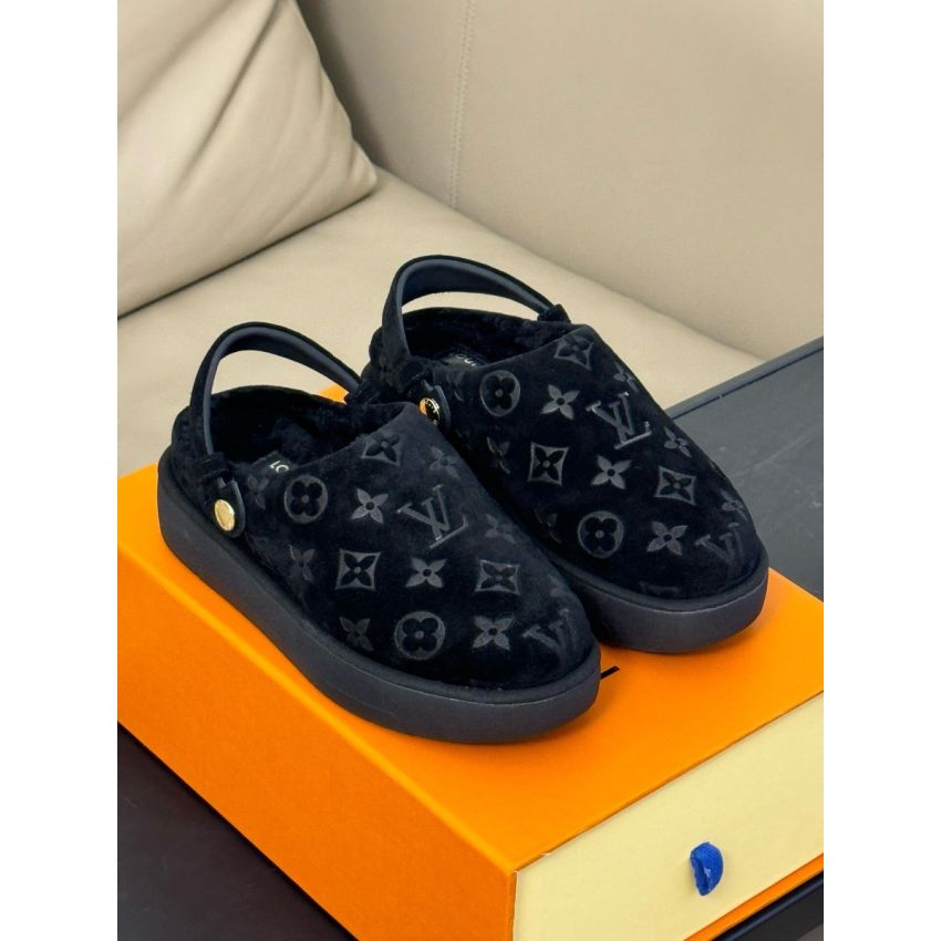 L0vis Vvtt0n Shearling Mules