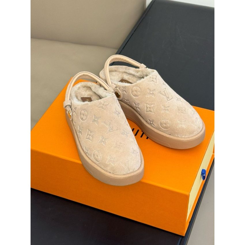 L0vis Vvtt0n Shearling Mules