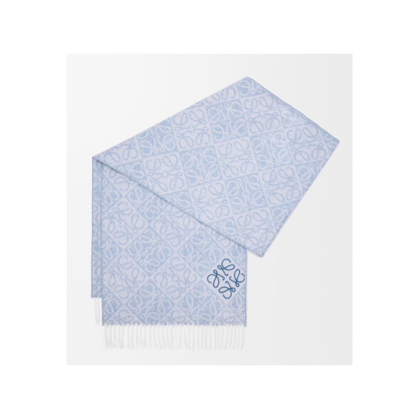 L0ew* Wool and Cashmere Anagram scarf