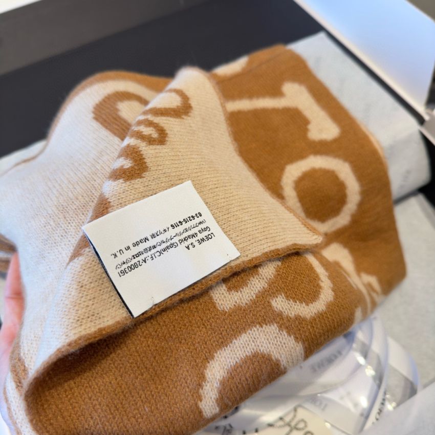 L0ew* Wool and cashmere scarf