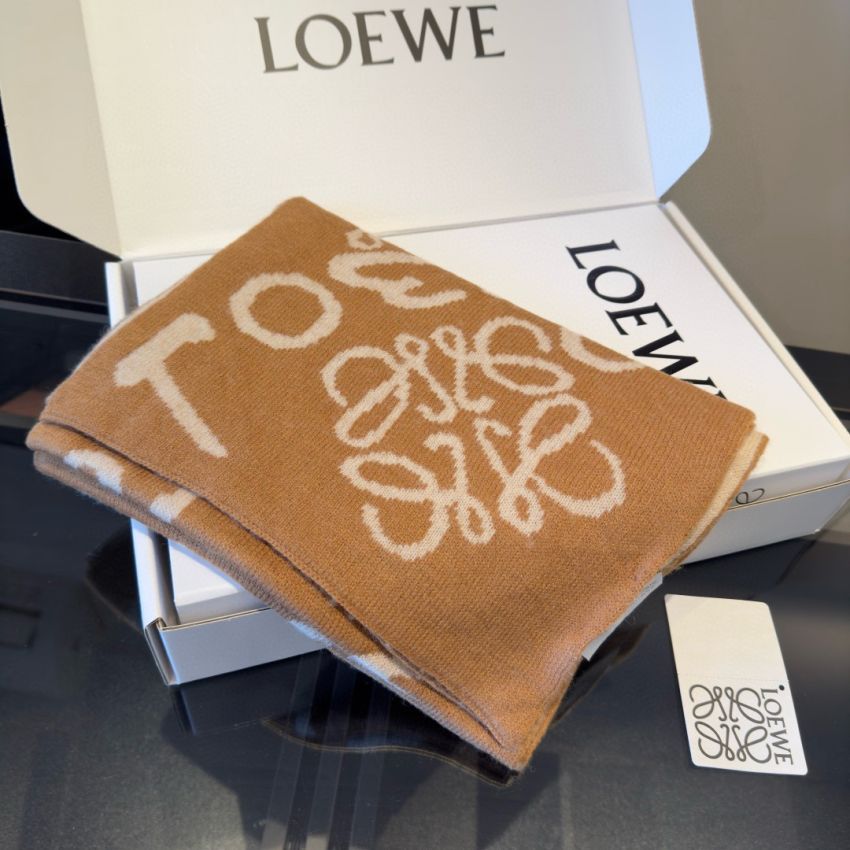 L0ew* Wool and cashmere scarf