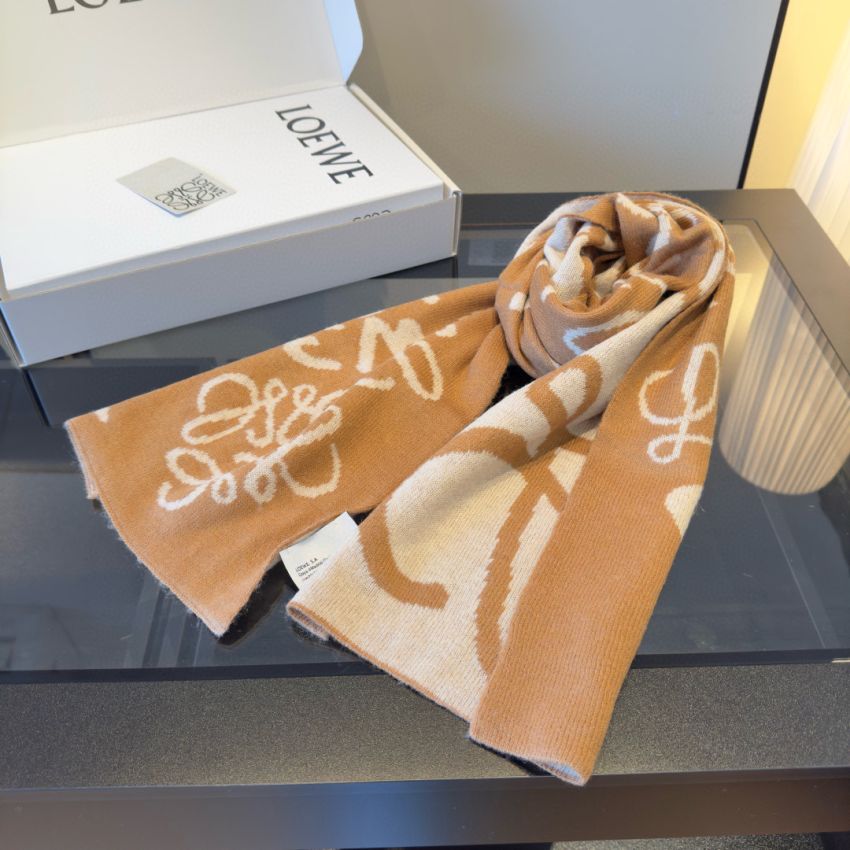 L0ew* Wool and cashmere scarf