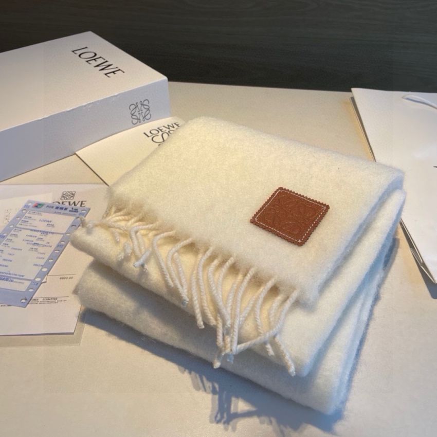 L0ew* Mohair and Wool Blend Scarf