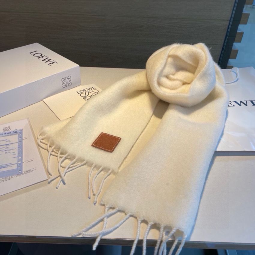 L0ew* Mohair and Wool Blend Scarf