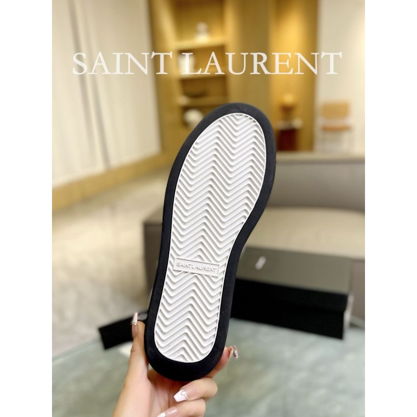 Sa1nt Lau*nt Leather Unisex Sneaker