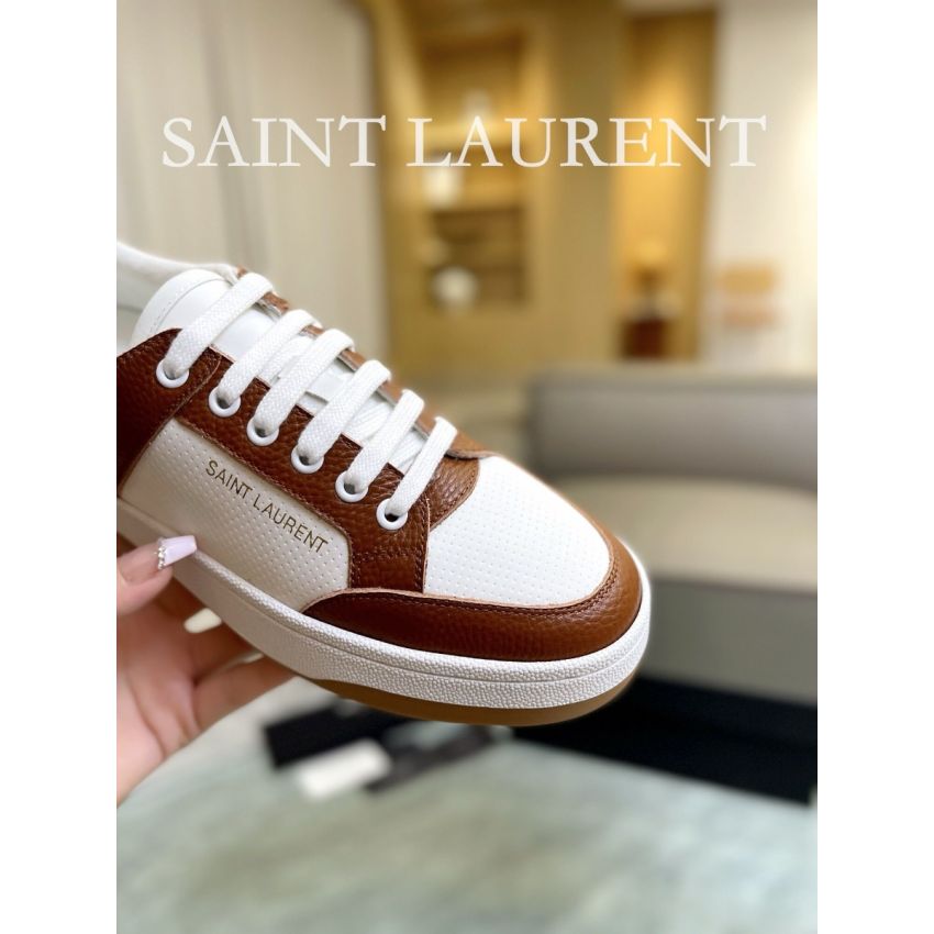 Sa1nt Lau*nt Leather Unisex Sneaker