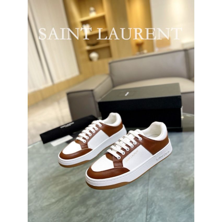 Sa1nt Lau*nt Leather Unisex Sneaker