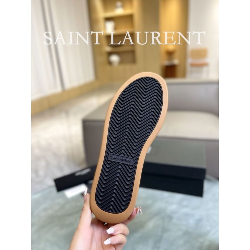 Sa1nt Lau*nt Leather Unisex Sneaker