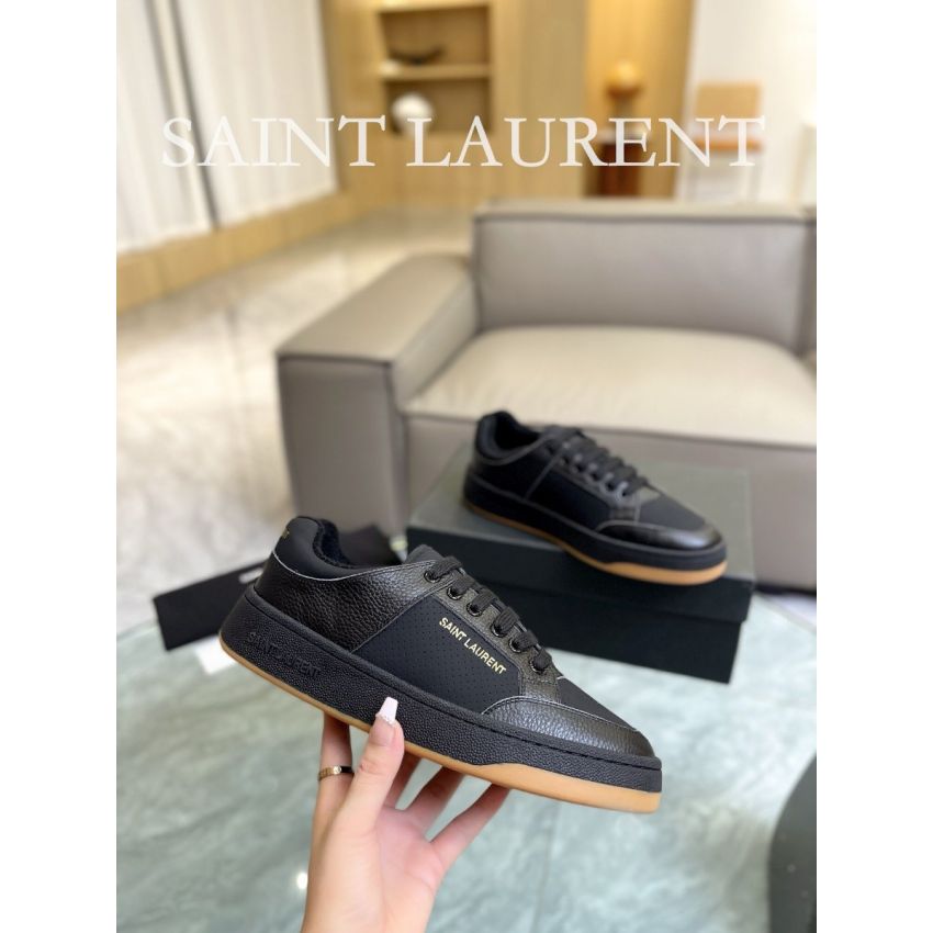 Sa1nt Lau*nt Leather Unisex Sneaker