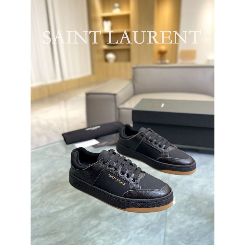 Sa1nt Lau*nt Leather Unisex Sneaker