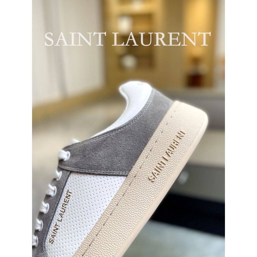 Sa1nt Lau*nt Leather Unisex Sneaker