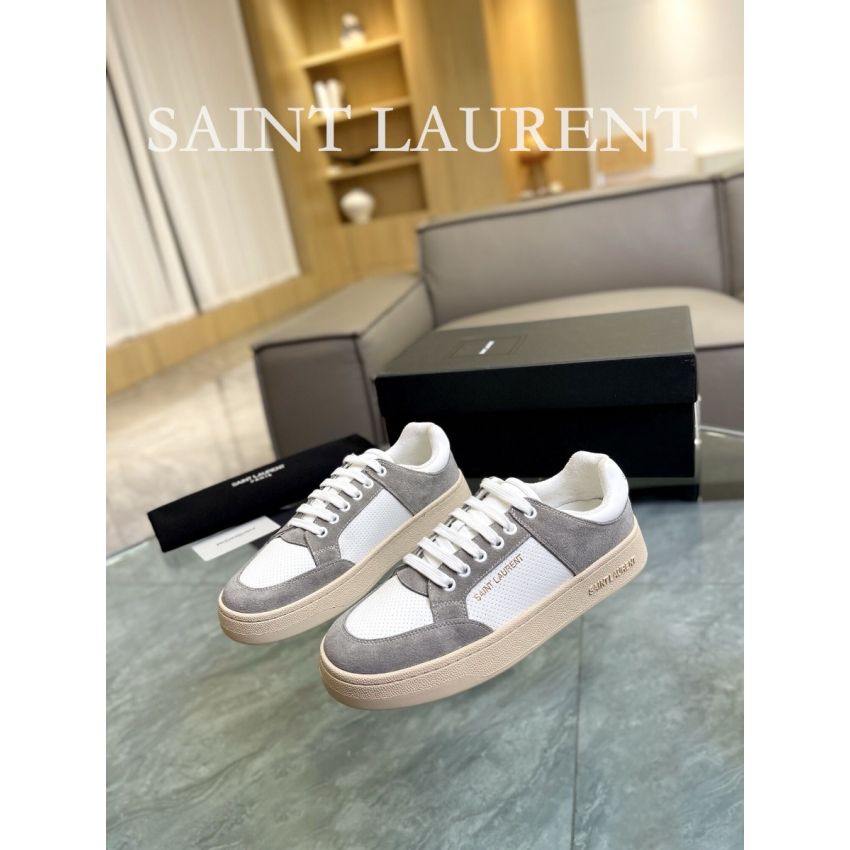 Sa1nt Lau*nt Leather Unisex Sneaker