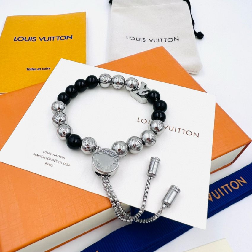 M000512 Monogram Beads Bracelet