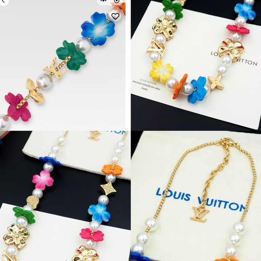 LV Surfin' Flower Neckalce