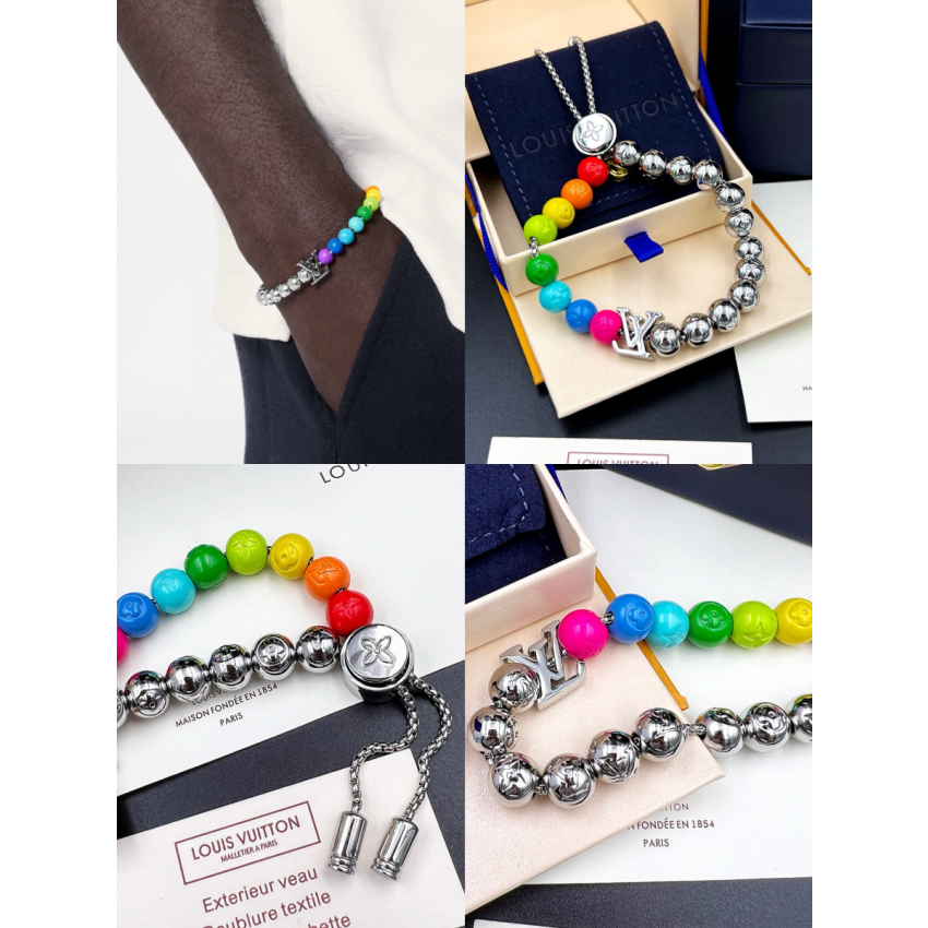 LV beads bracelet
