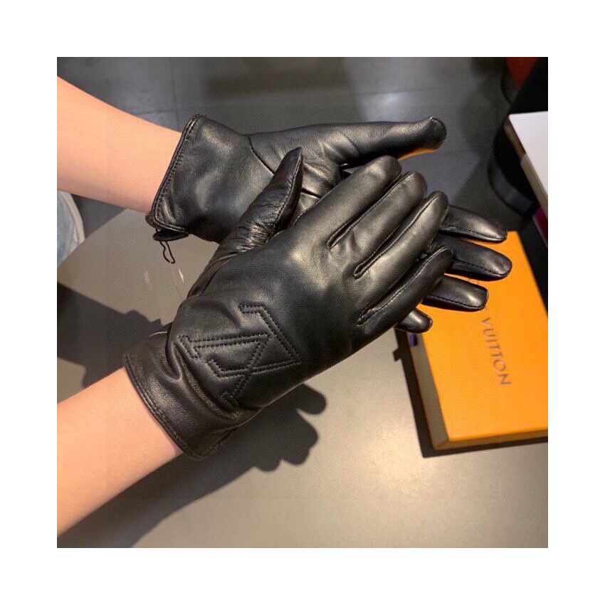 LV Leather Gloves