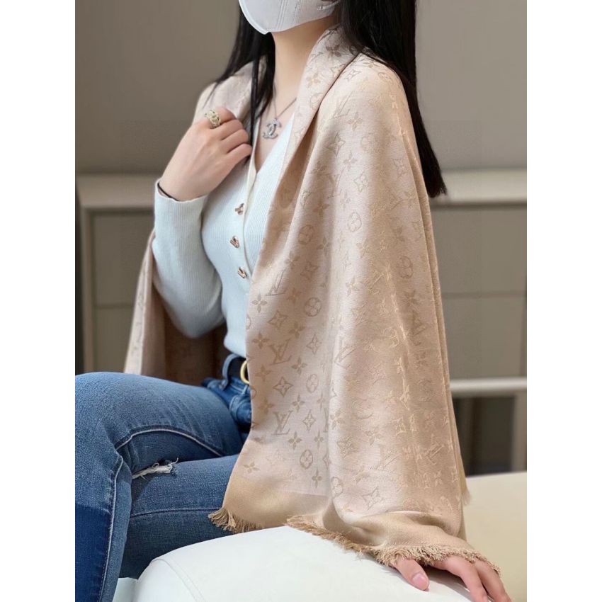 LV Classic Monogram Shawl