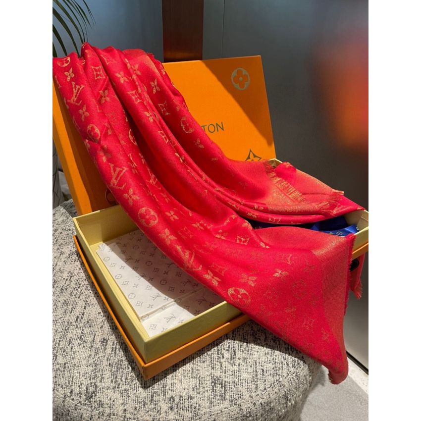 LV Classic Monogram Shawl