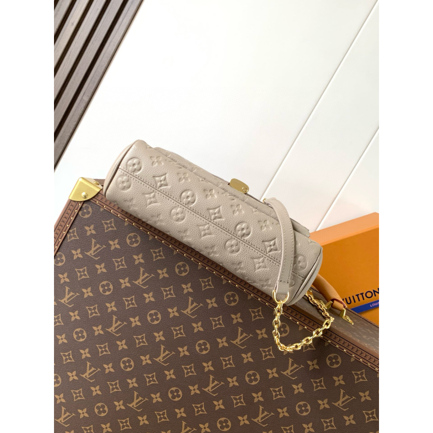 M25854Anytime Flap Bag Monogram Empreinte-Grey