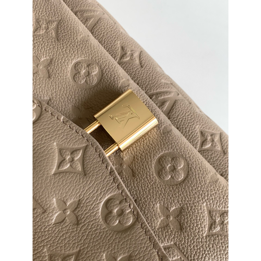 M25854Anytime Flap Bag Monogram Empreinte-Grey