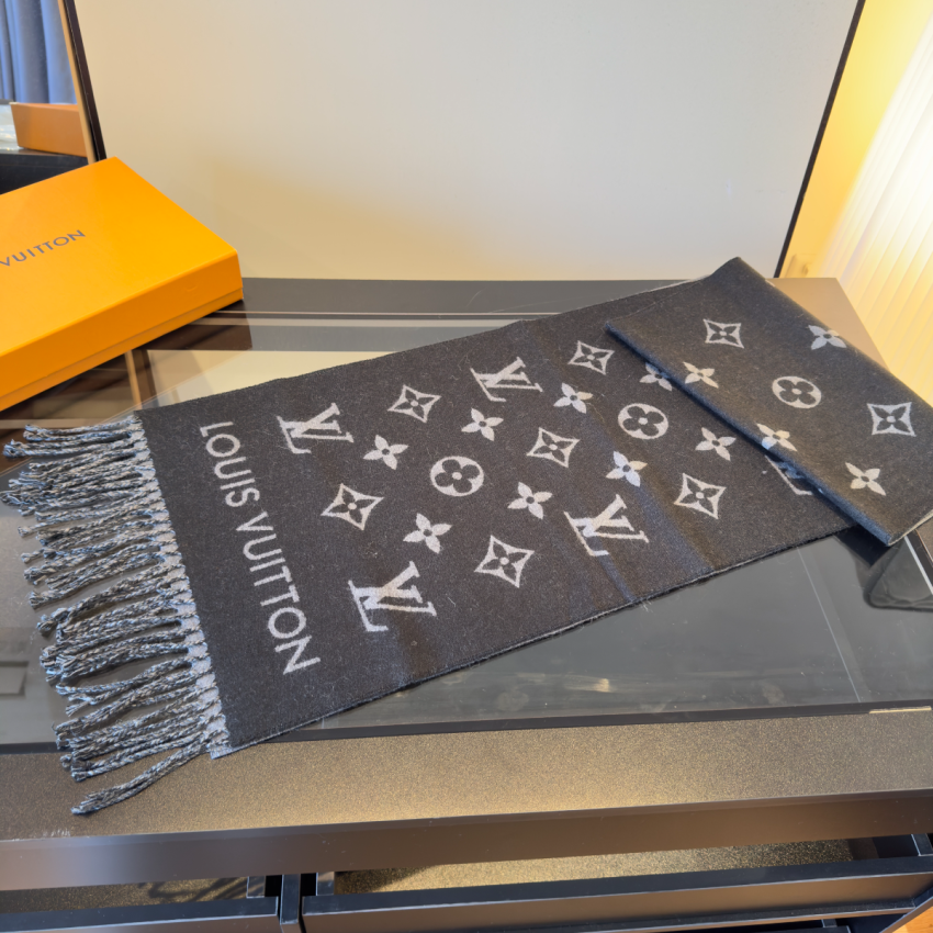 LV All  All About Monogram Scarf
