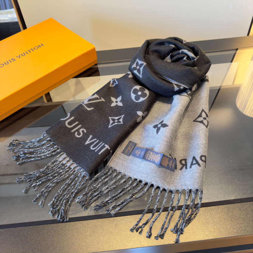 LV All  All About Monogram Scarf