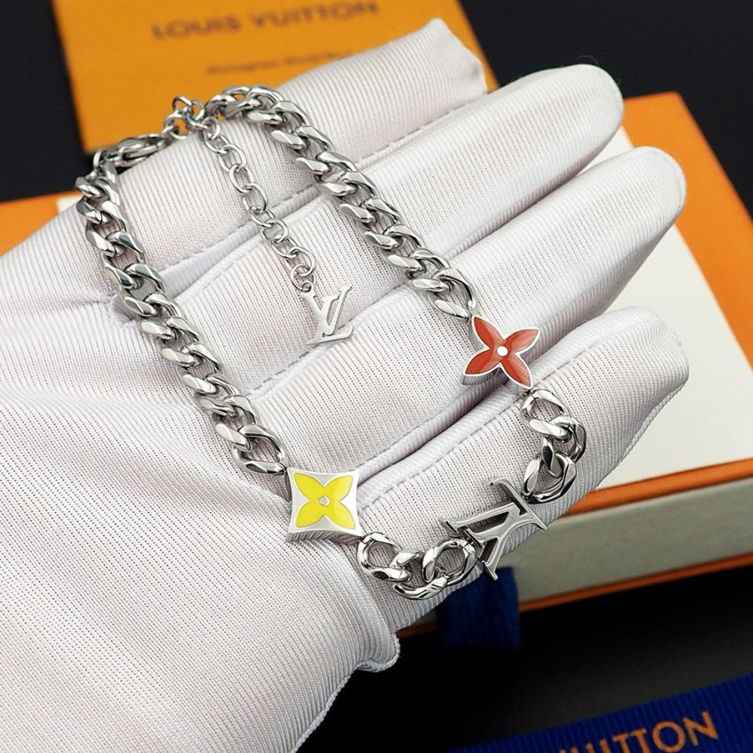 LV Monogram Row bracelet