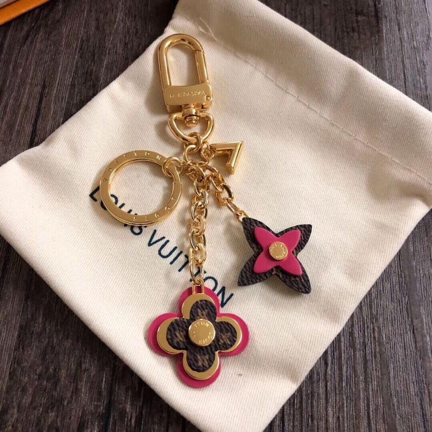 LV Key Holder and bag charm