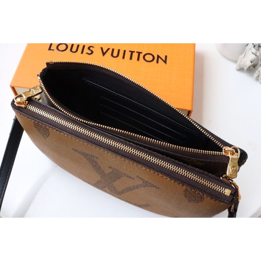 M69203 Double Zip Pochette