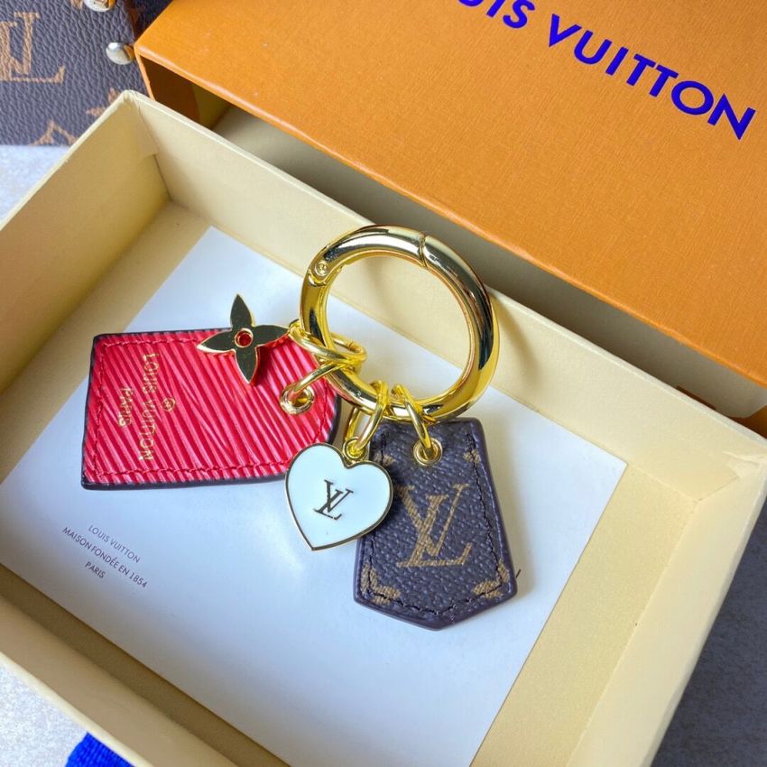 LV Key Holder and bag charm