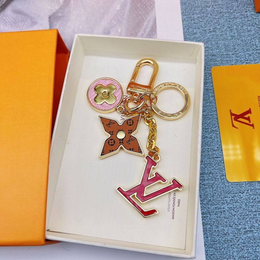 LV Key Holder and bag charm