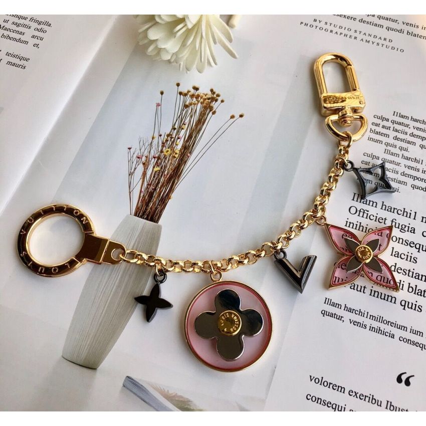 LV Key Holder and bag charm