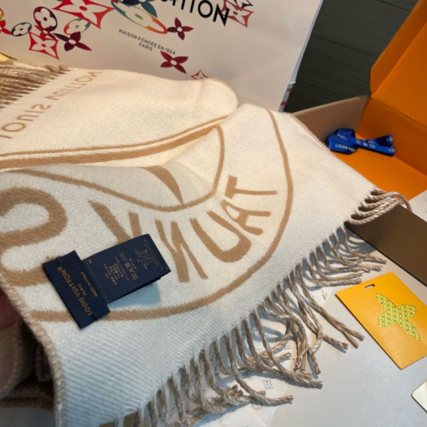 LV Lock and Keys Scarf