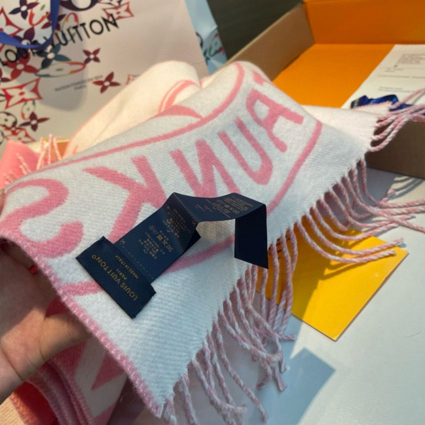 LV Lock and Keys Scarf