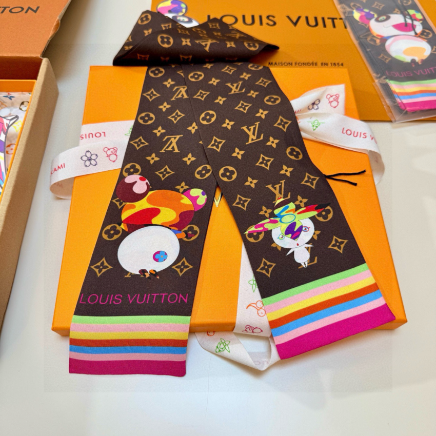 LV Silk Bandeau