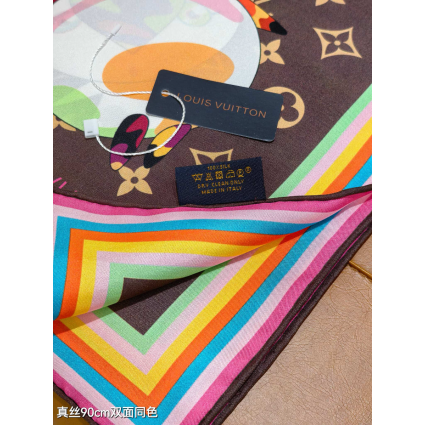 LV Silk Square 90cm