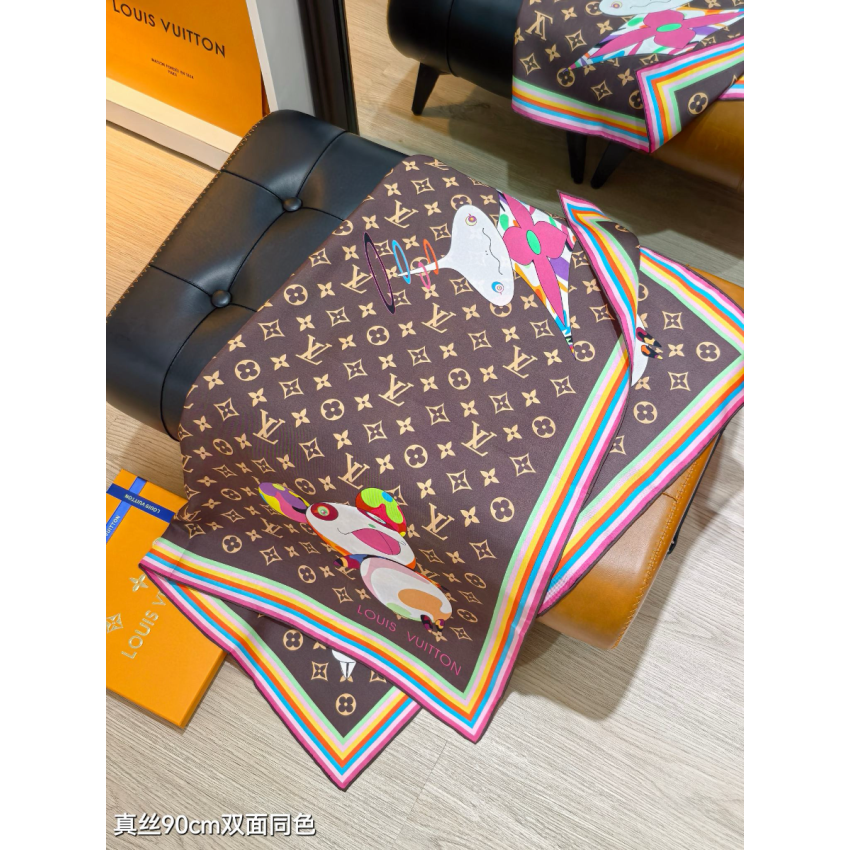 LV Silk Square 90cm