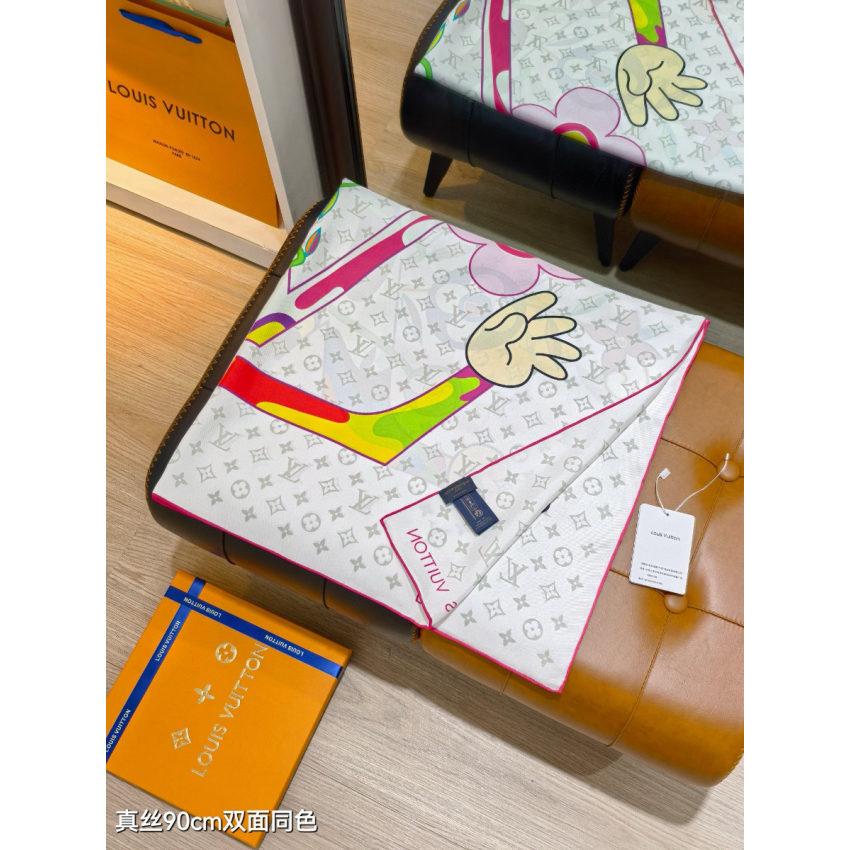 LV Silk Square 90cm